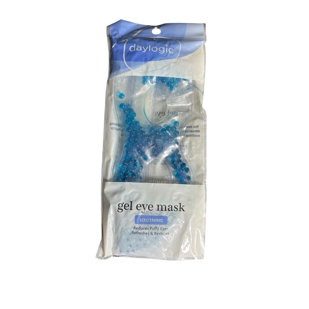 Daylogic Gel Eye Mask Soothing Beaded‎ Cold Hot Pack Puffy Eyes Relief